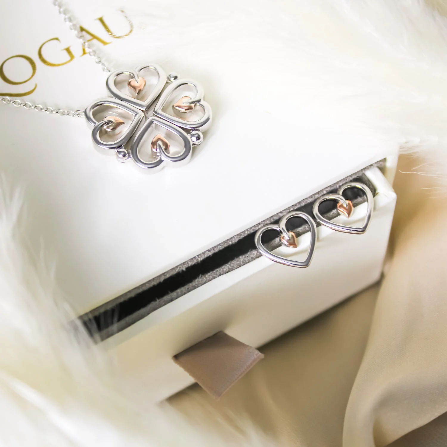 Clogau Tree Of Life Silver Heart Necklace - Image 2
