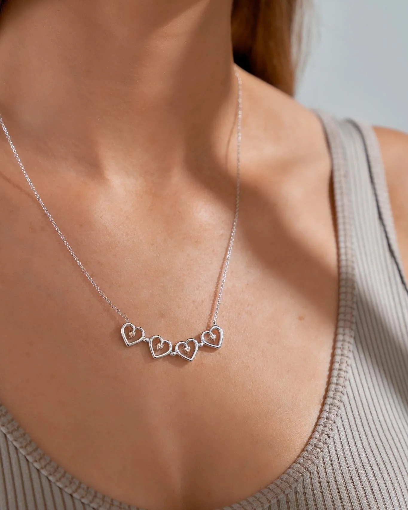 Clogau Tree Of Life Silver Heart Necklace - Image 8