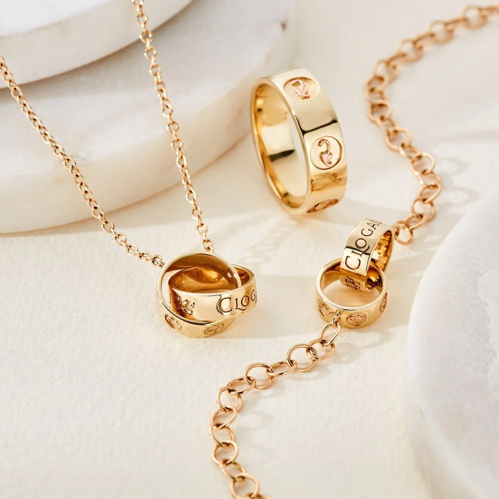 Clogau Tree of Life Insignia Links Gold Bracelet - Image 3