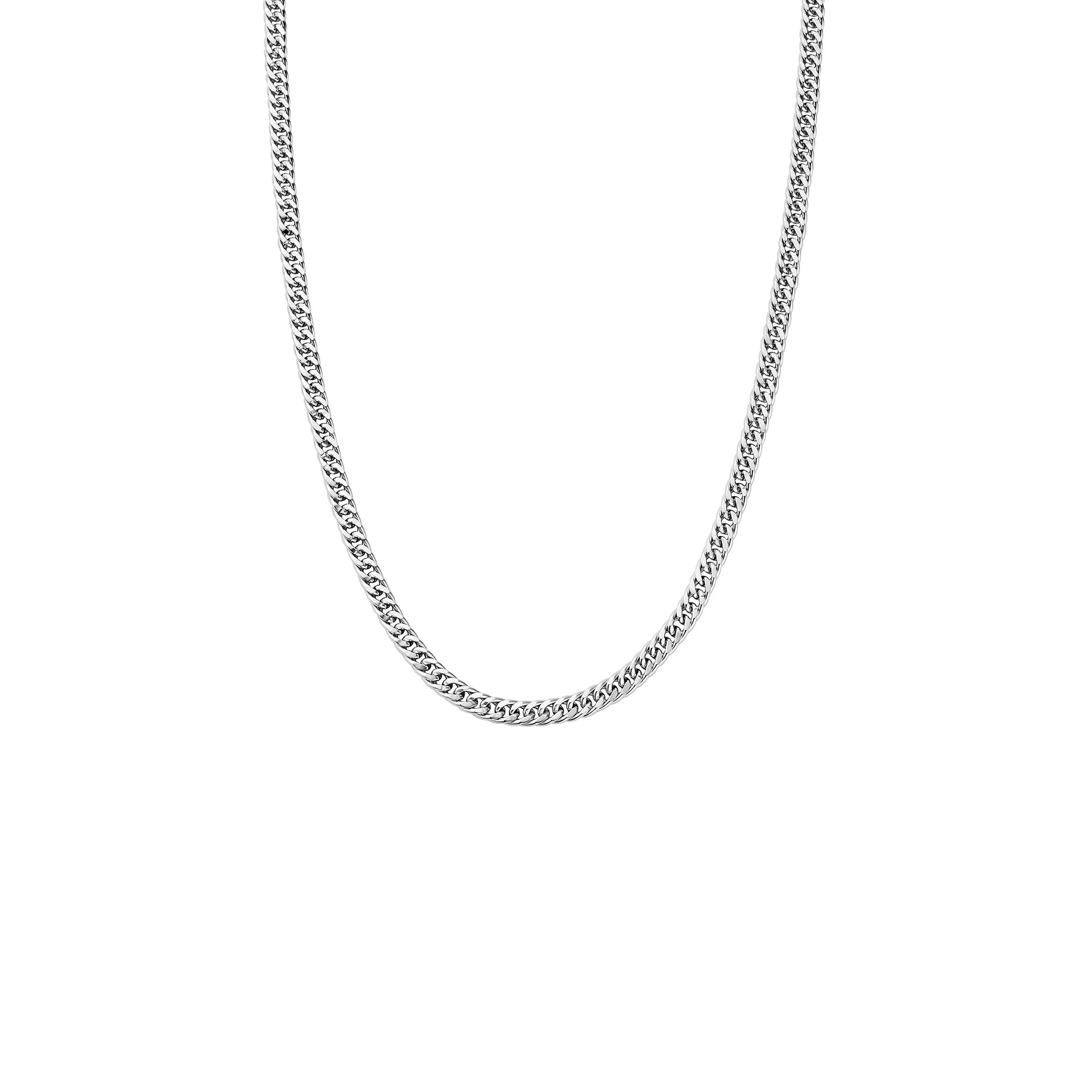 Clogau Tree Of Life Insignia Silver Curb Chain Necklace