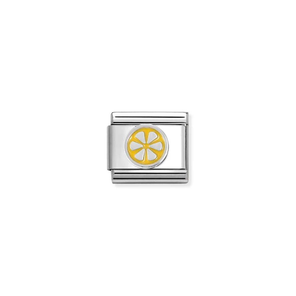 Nomination Silver Lemon Slice Charm