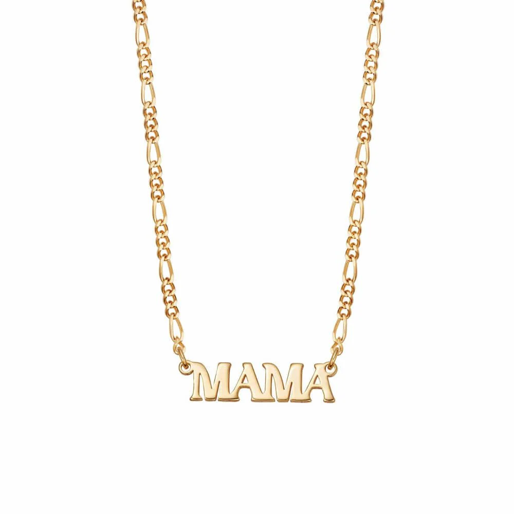 Daisy London 18ct Gold Plate Mama Necklace