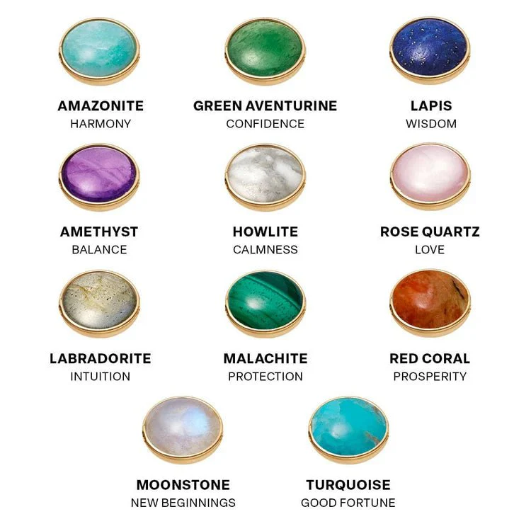 Daisy London 18ct Gold Plate Turquoise Healing Stones Necklace - Image 3
