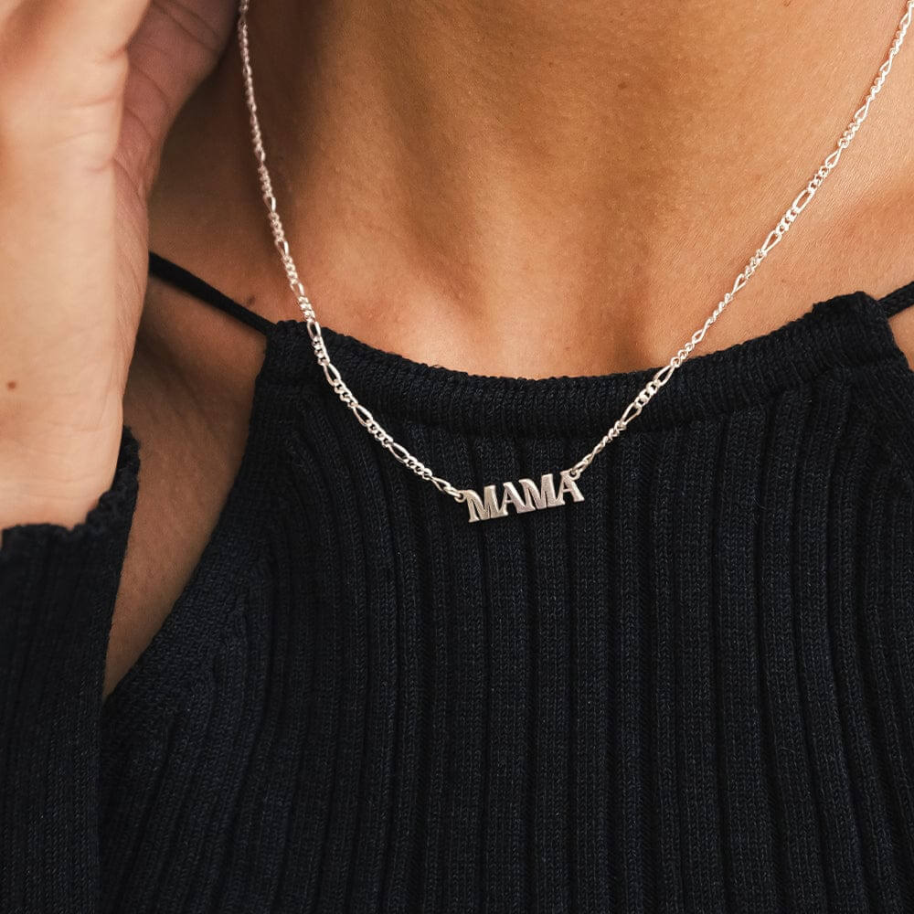 Daisy London Sterling Silver Mama Necklace - Image 3