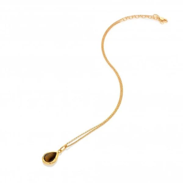Hot Diamonds x Gemstones Gold
Silver Teardrop Pendant - Image 2
