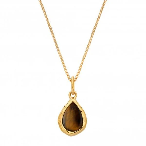 Hot Diamonds x Gemstones Gold
Silver Teardrop Pendant - Image 6