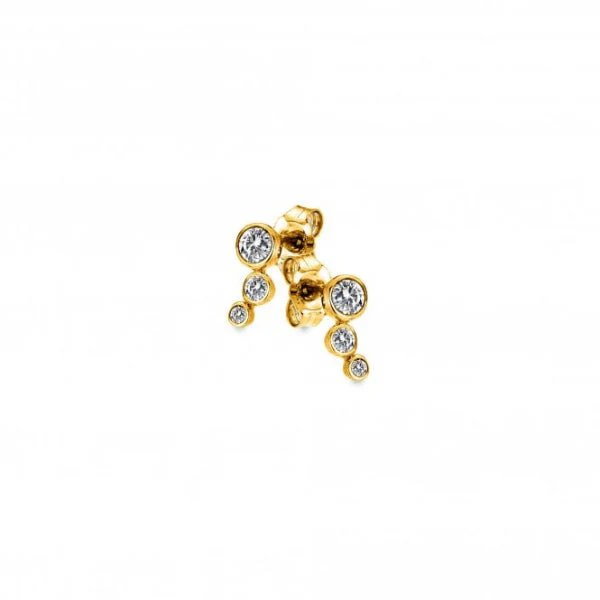 Hot Diamonds x Gemstones Gold
Silver Tender Earrings