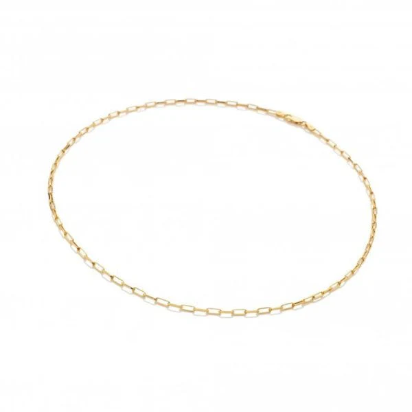 Hot Diamonds Gold
Silver Embrace Small Paperclip Chain - 40-45 cm - Image 3