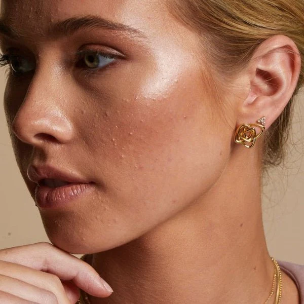 Hot Diamonds Gold
Silver X GE Endless Earrings - Image 2