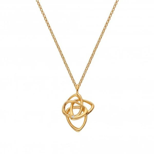 Hot Diamonds Gold
Silver X GE Endless Pendant - Image 3
