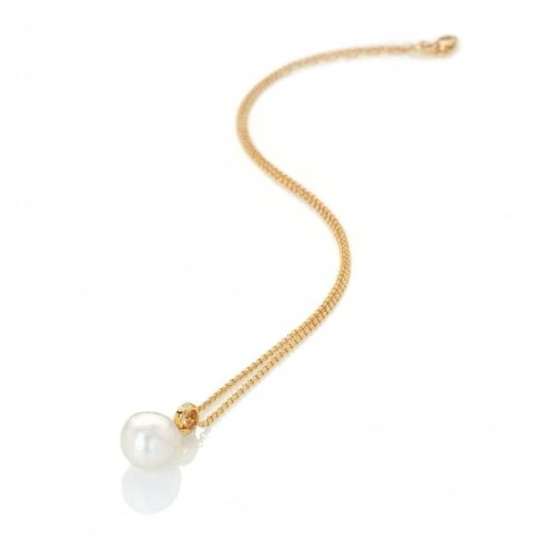 Hot Diamonds Gold Jac Jossa Calm Pearl Pendant