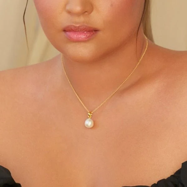 Hot Diamonds Gold Jac Jossa Calm Pearl Pendant - Image 2
