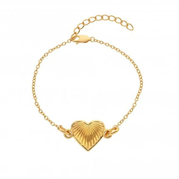 Hot Diamonds Gold Jac Jossa Essence Heart Bracelet - Image 3