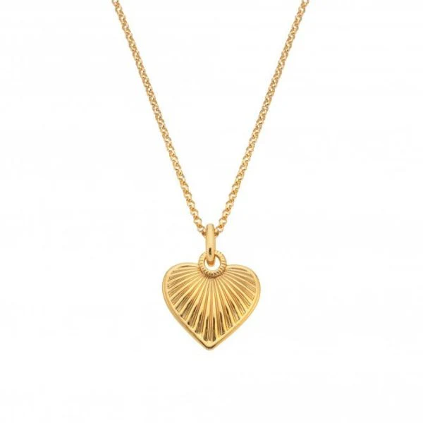 Hot Diamonds Gold Jac Jossa Essence Heart Pendant - Image 3