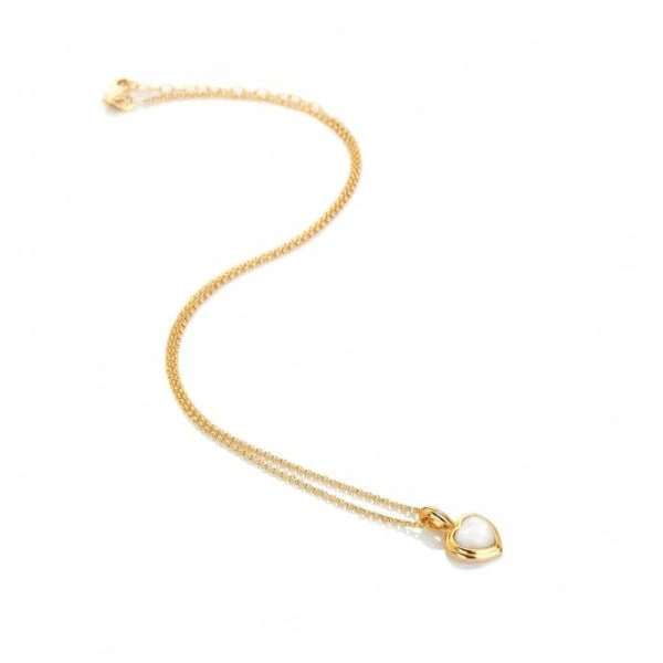 Hot Diamonds Gold Jac Jossa Heart Pendant - MOP