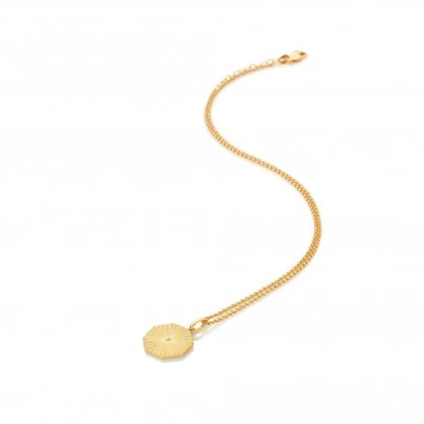 Hot Diamonds Gold Jac Jossa Hope Octagon Pendant