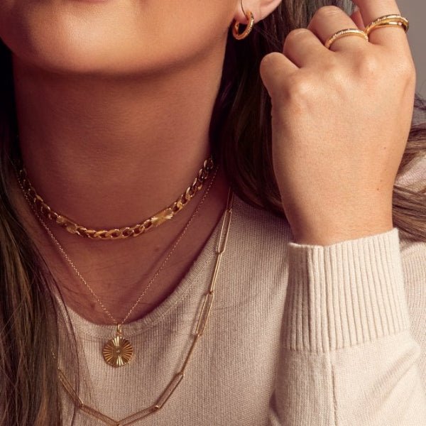 Hot Diamonds Gold Jac Jossa Hope Octagon Pendant - Image 2