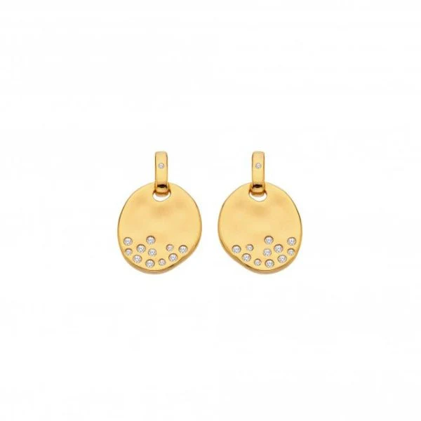 Hot Diamonds Gold Jac Jossa Illuminate Drop Earrings - Image 3