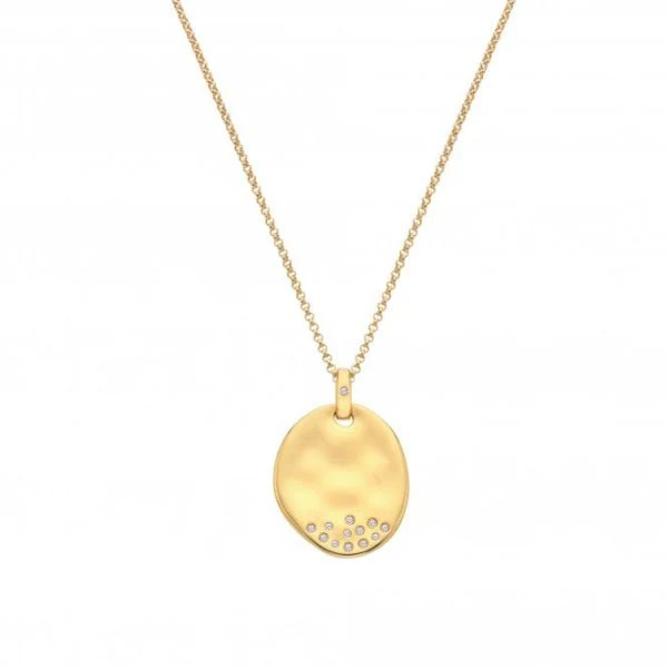 Hot Diamonds Gold Jac Jossa Illuminate Pendant - Large - Image 3