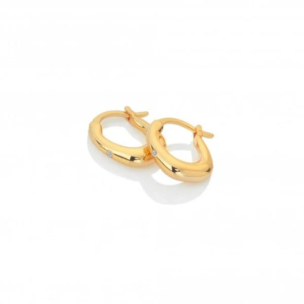 Hot Diamonds Gold Jac Jossa Soul Earrings
