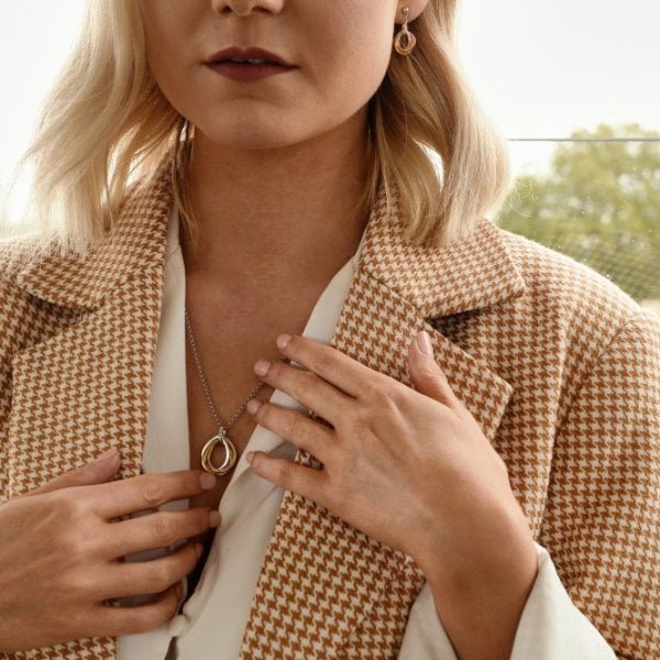 Hot Diamonds 18CT Rose Gold Plate and
Silver Trio Teardrop Pendant - Image 2
