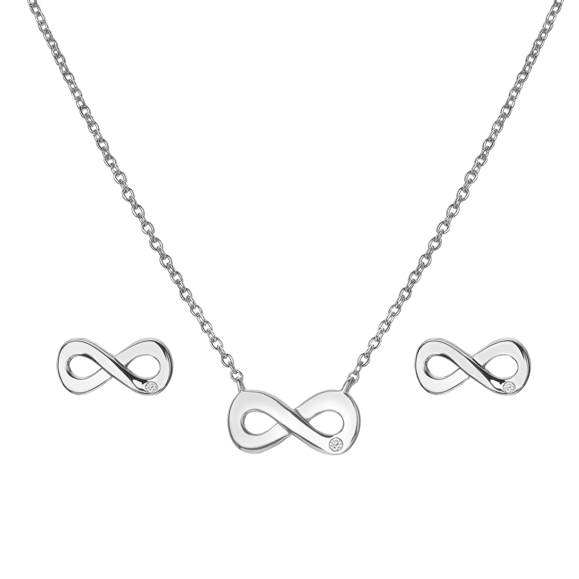 Hot Diamonds Silver Amulets Infinity Set - Image 2