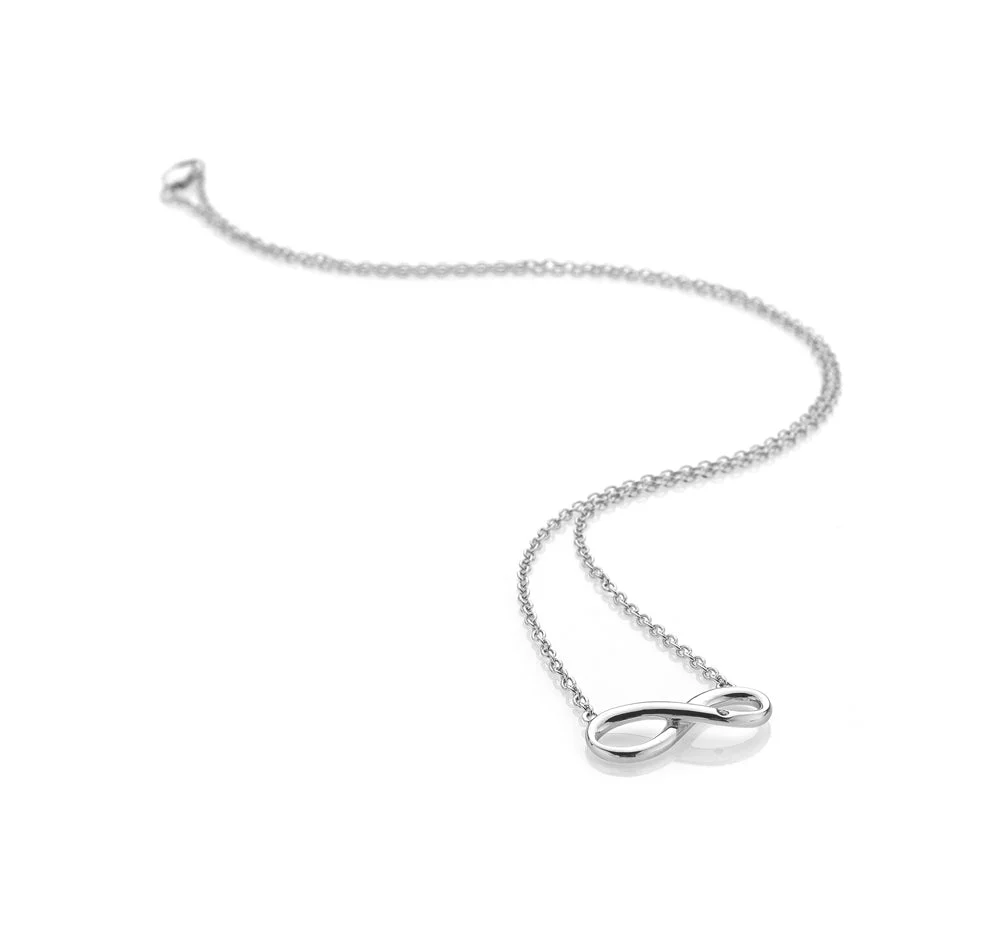Hot Diamonds Silver Fresh Infinity Necklace - Image 2