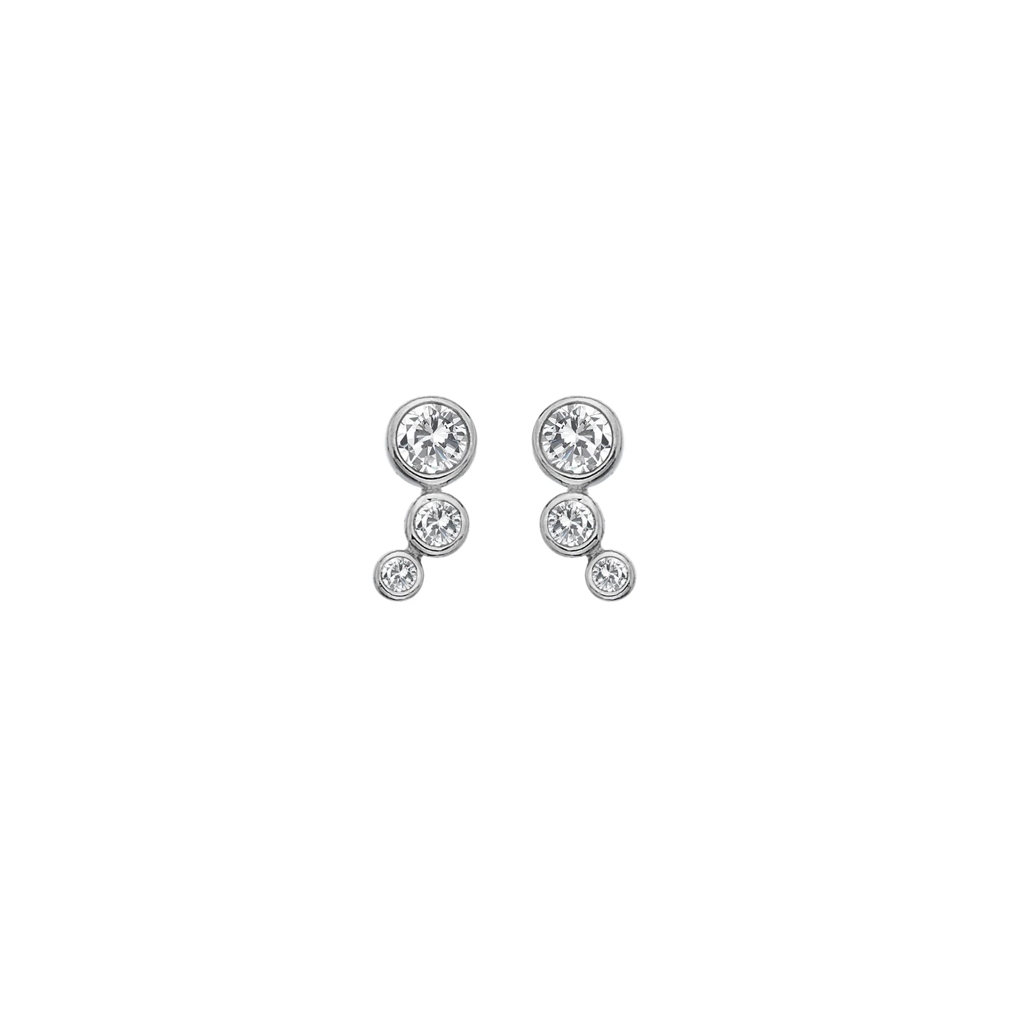 Hot Diamonds Silver Tender Earrings