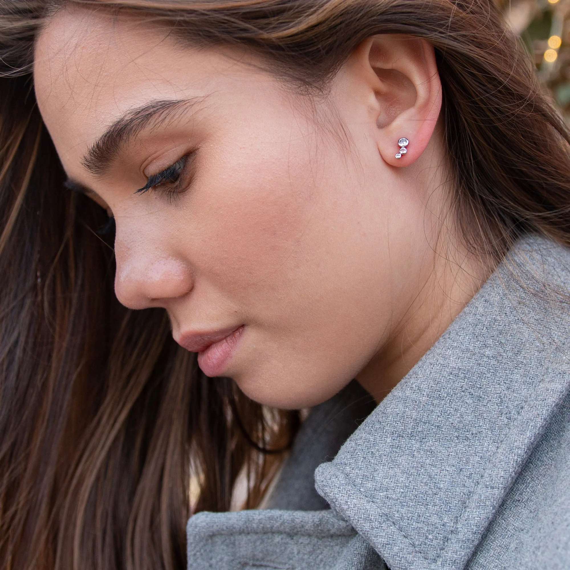 Hot Diamonds Silver Tender Earrings - Image 2