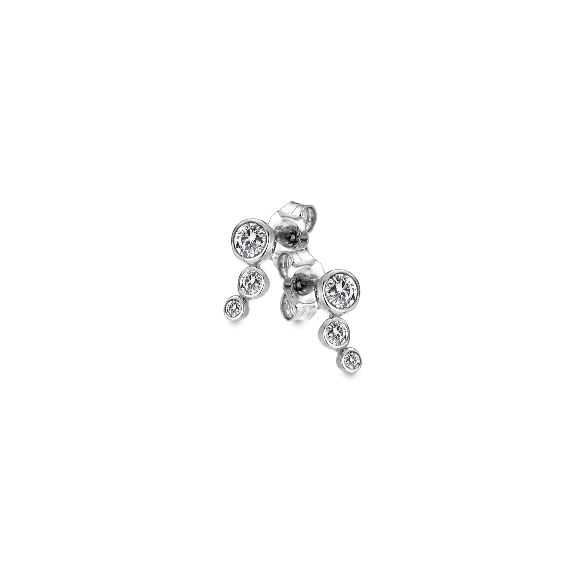 Hot Diamonds Silver Tender Earrings - Image 3