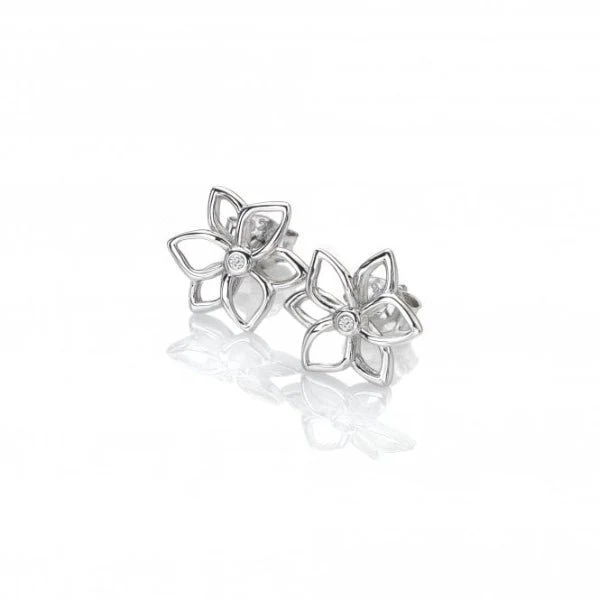 Hot Diamonds
Silver Amulets Flower Earrings