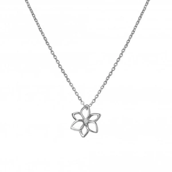 Hot Diamonds 
Silver Amulets Flower Pendant - Image 3
