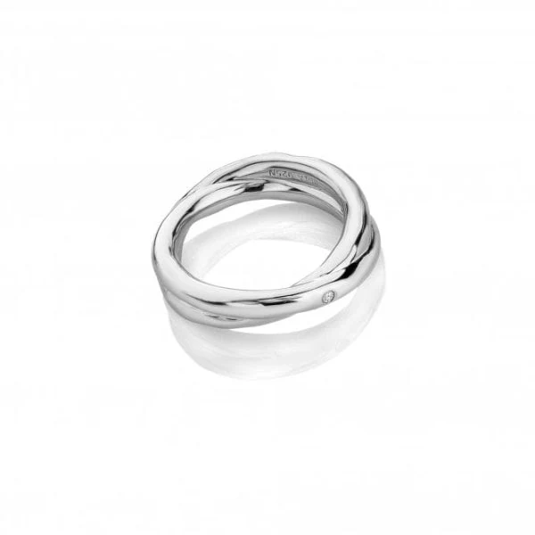Hot Diamonds 
Silver Aura Ring