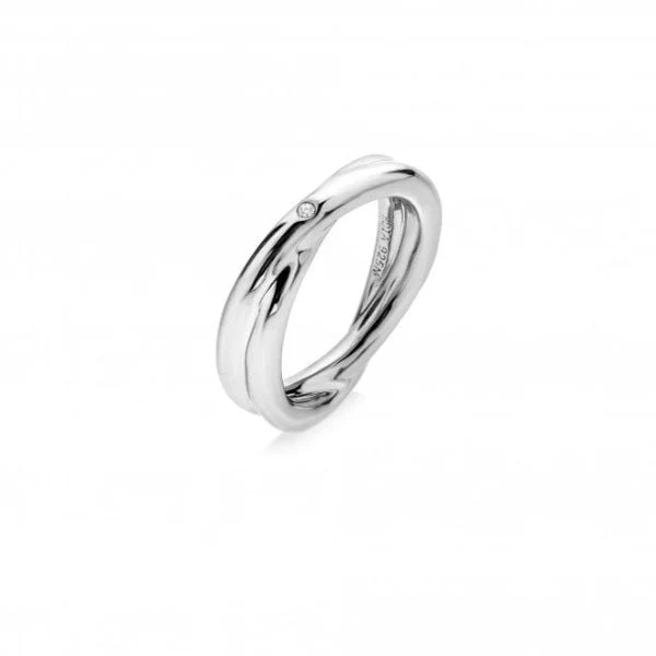 Hot Diamonds 
Silver Aura Ring - Image 3