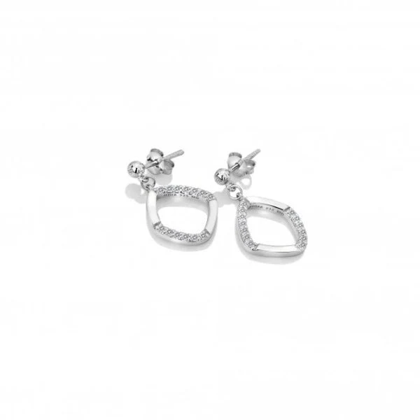 Hot Diamonds
Silver Behold White Topaz Earrings