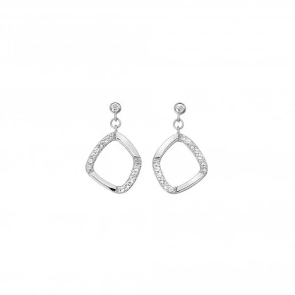 Hot Diamonds
Silver Behold White Topaz Earrings - Image 3