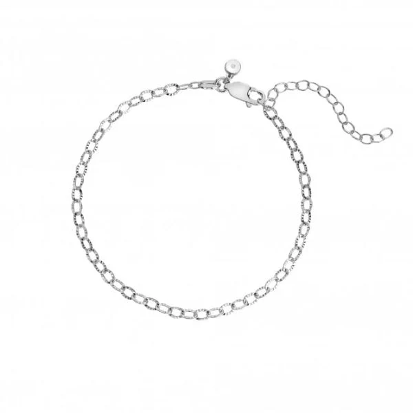 Hot Diamonds
Silver Cut Oval Bracelet - Image 3