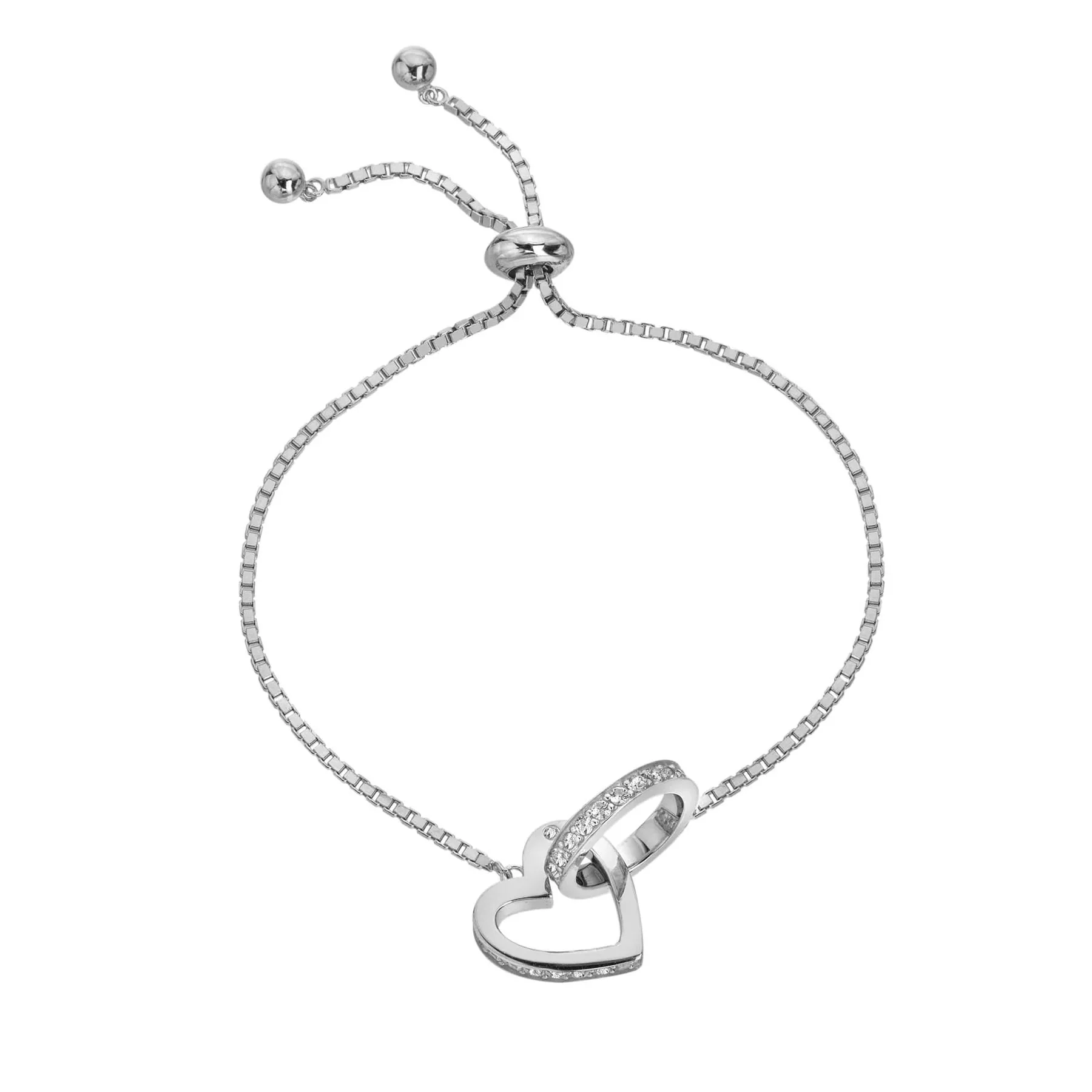 Hot Diamonds 
Silver Devotion Bracelet