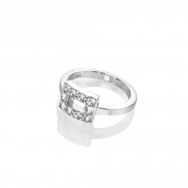 Hot Diamonds
Silver Echo Ring