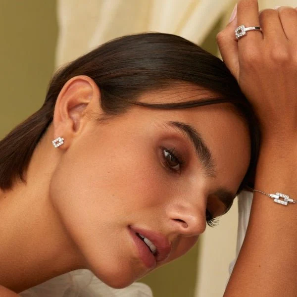 Hot Diamonds
Silver Echo Ring - Image 2