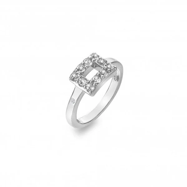 Hot Diamonds
Silver Echo Ring - Image 3