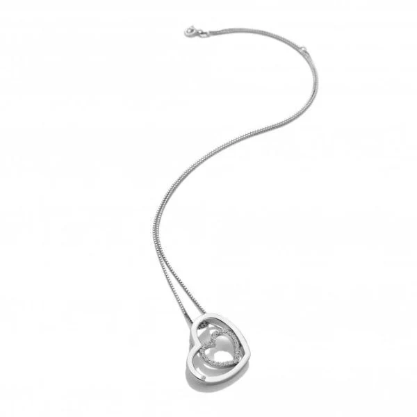 Hot Diamonds
Silver Enchanting Encased Pendant