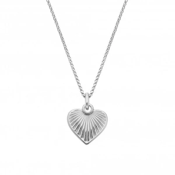 Hot Diamonds 
Silver Essence Heart Pendant - Image 3