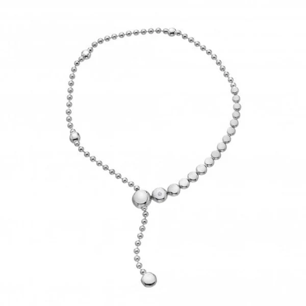 Hot Diamonds 
Silver Graduated Bracelet - Image 3