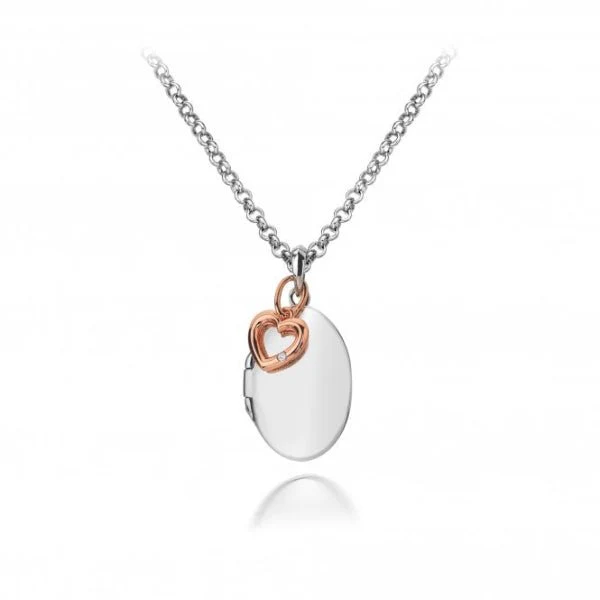 Hot Diamonds 
Silver Heart Locket - Image 3