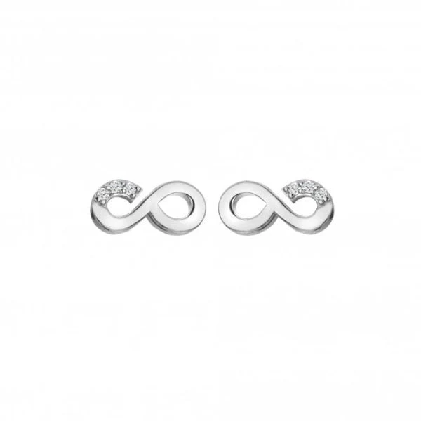 Hot Diamonds
Silver Infinity Earrings - Image 4