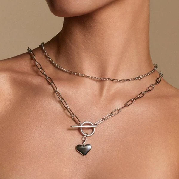 Hot Diamonds
Silver Linked Heart Necklace - Image 2