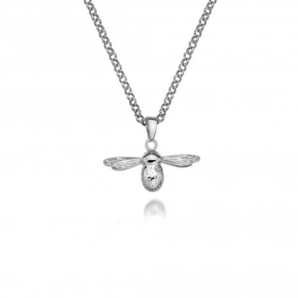 Hot Diamonds
Silver Natural Bee Pendant - Image 3