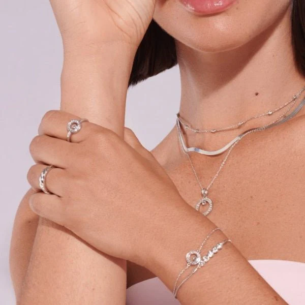 Hot Diamonds
Silver Orbit Pendant - Image 2