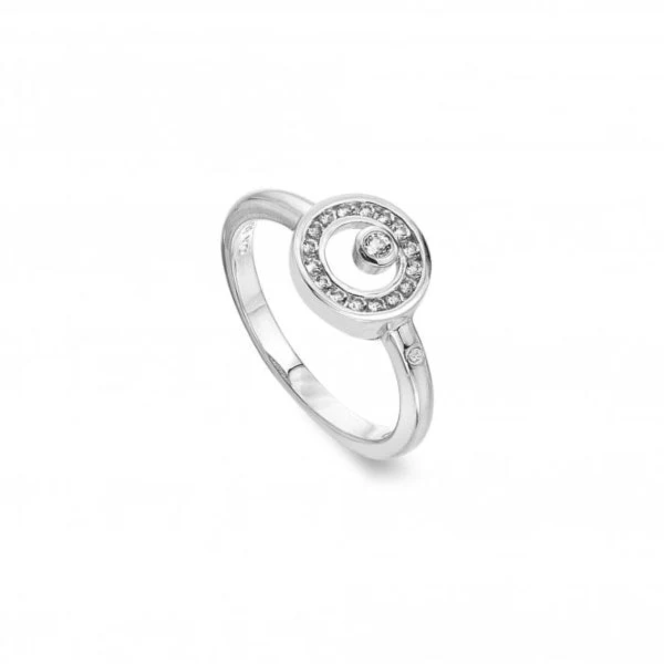 Hot Diamonds 
Silver Orbit Ring - Image 3